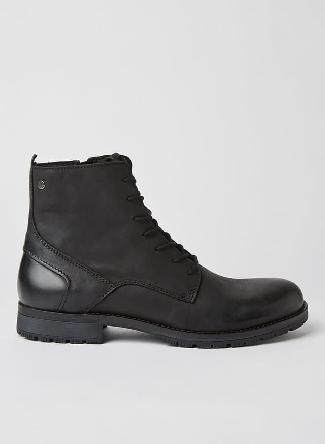 Orca Leather Boots Anthracite